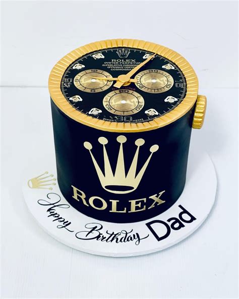 3d rolex cakes|Rolex Inspired Birthday Cake .